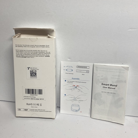 Letcom fitness Tracker & band, pedometer, sleep, heart rate, calories, & more. - Picture 4 of 7